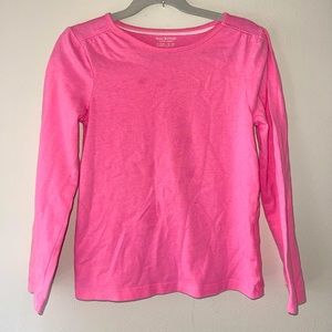 Isaac Mizrahi, little girls long sleeve pink top size 7-8